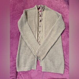 Dynamite Taupe Knit Cardigan #570